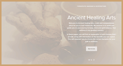 Desktop Screenshot of ancient-healing-arts.com