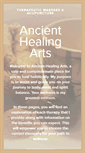 Mobile Screenshot of ancient-healing-arts.com